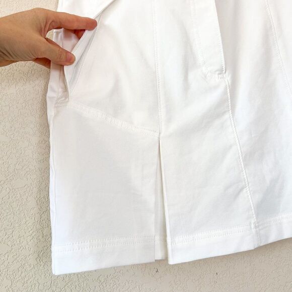 Annika Cutter and Buck White Skort with pockets Size 6 - Picture 2 of 6